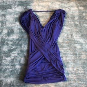 BCBG Blue Dress